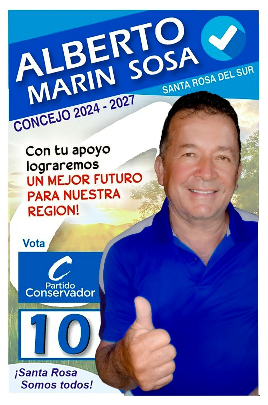 Retrato de Alberto Marin Sosa